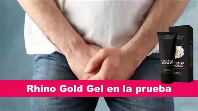 Rhino Gold Gel Granada | Potenciador Sexual para Mejorar tu Rendimiento en la Cama
